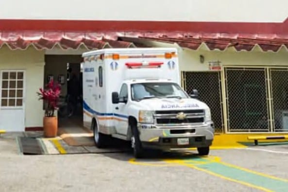 Ambulancia del hospital
